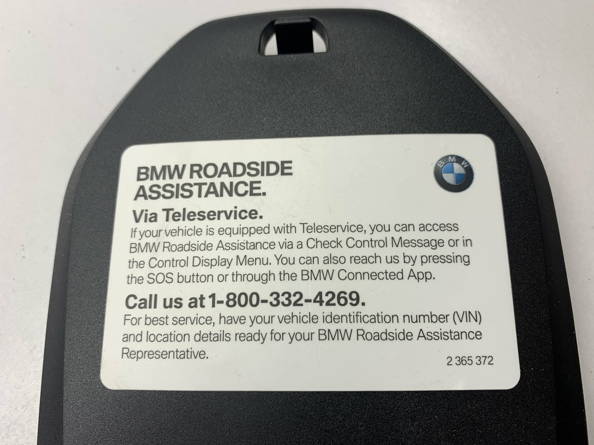 2020 BMW 3 G20 M 340i Roadside Assistance Cover Shield Trim