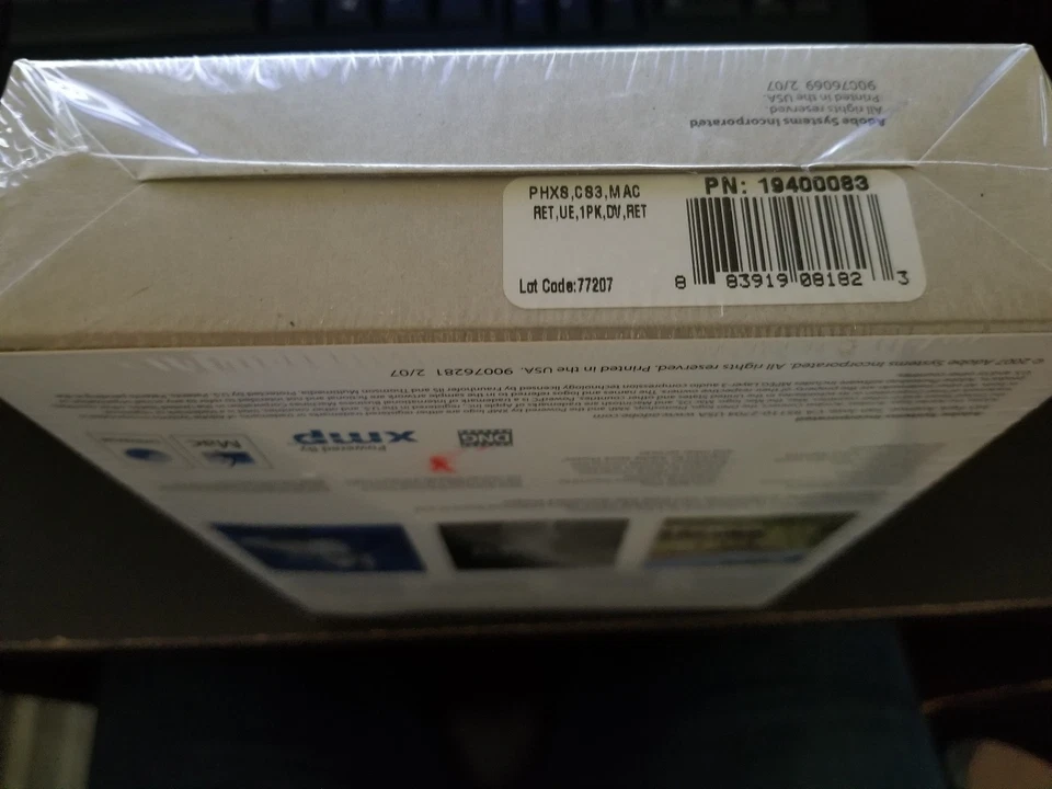 Adobe Photoshop CS3 Extended, Sealed Retail Box, Macintosh, PN 19400083, Full - Image 3 of 3