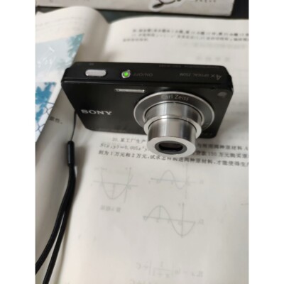 SONY Cyber-Shot DSC-W350 Digital Camera Built-in Flash Face