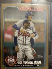 National League 2024 Topps Baseball Prior Teammates Reunite #481   0534/2024