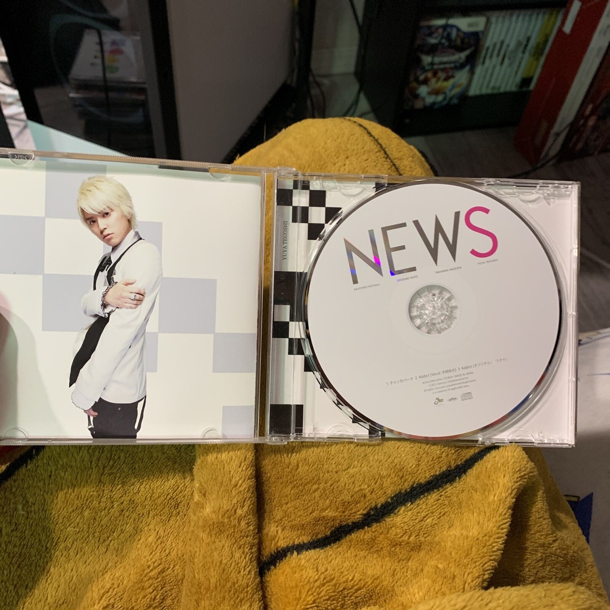 NEWS Tegoshi Yuya Chankapana First Edition Limited Edition