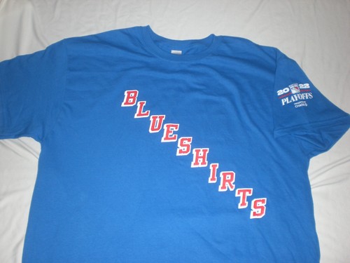 NY RANGERS SHIRT SGA XL RALLY TOWEL 2022 PLAYOFFS NO QUIT Game 5 Blueshirts - Bild 3 von 12