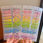 10PCS  large 6CM STRONG thick hair clips metal slides snaps   bendies UK