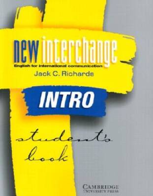New Interchange Intro Student's Book: English for International Commun - GOOD