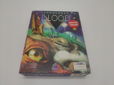 Commander Blood (Mindscape 1994) IBM PC (Big-Box, CD-Rom, Manuals), Classic-Game