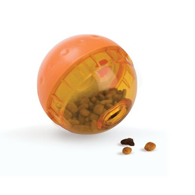 OurPets IQ TREAT BALL Interactive Smarter Problem Solving Dog Toy SMALL 3-in