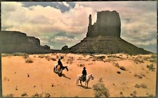 Postcard, Monument Valley, Arizona