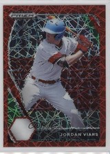 2021 Panini Prizm Draft Picks Red Velocity Prizm Jordan Viars #PDP84 12bz