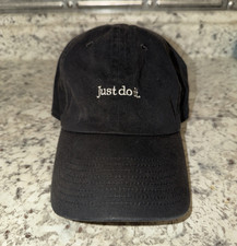 Nike Adjustable Baseball Cap Hat Black Just D...