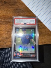 2018 Bowman Draft - Chrome Draft Pick Autographs Nico Hoerner #CDA-NH Black...