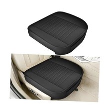 Car Seat Cover, Comfortable Full Wrap Vehicle Driver Seat Bottom Cushion Black