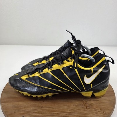Nike Vapor Jet TD Football Cleats Black/Yellow Mens Shoe Size