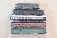 Rivarossi Rake Of 5 PRR Santa Fe Southern Pacific Schwer Pullman Coach Auf