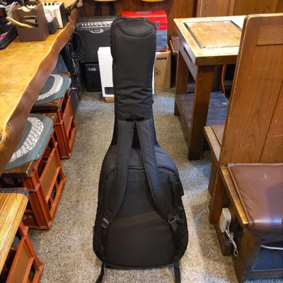 Acoustic Guitar Samick by Greg Bennett D-2 Black Dreadnought Type