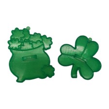 Lot of Vintage Amscan St. Patrick's Day Cookie Cutters Pot o Gold Lucky Shamrock
