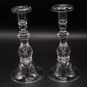 Steuben Teardrop Candlesticks | eBay