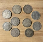 Lot Of 10 Morgan Silver Dollars