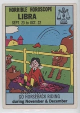 1972 Philadelphia Horrible Horoscope Libra #42 14pi
