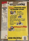 1976 Kellogg’s Frosted Rice Cereal Box “new” — photo 2