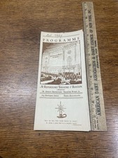 Antique 1927 Repertory Theatre of Boston Program Merchants of Glory Henry Jewett