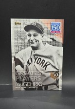 2019 Topps - 150 Years of Professional Baseball Greatest Players Lou Gehrig /150