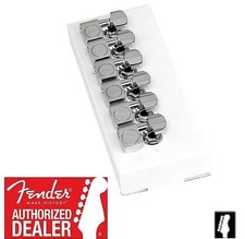 Genuine Fender American Standard Pro Chrome Staggered Tuners 099-0820-100