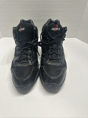 APIS Answer 2 552-1 Men's Sz 10M Black Leather Theraputic Stability Boot Shoes
