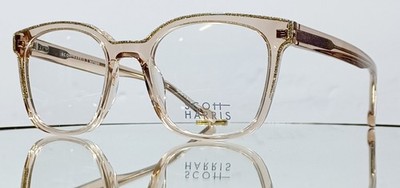 Originale SCOTT HARRIS SH-836 C3 Eyeglasses SAND New Plastic 50-20-140