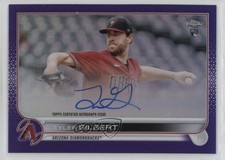 2022 Topps Chrome Rookie Purple Refractor 118/250 Tyler Gilbert #RA-TG Auto x2o