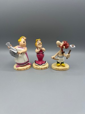  Obelix und Asterix Konvolut Plastoy Figuren 2003 Greulix Häuptling Brise   #10