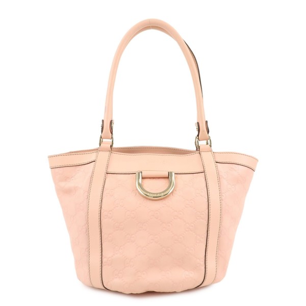 GUCCI Abbey Guccissima Leather Shoulder Bag Tote Bag 211983 Auth Used