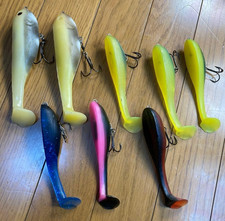 8pcs Set 10FTU HB BABOO & Head Bomb - Ken Iyobe JDM Swimbait  fishing lures rare