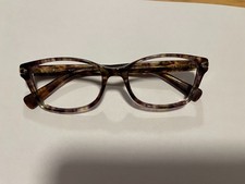 Coach Eyeglasses HC 6065 5287 Confetti Light Brown 51-17-135mm FRAMES ONLY