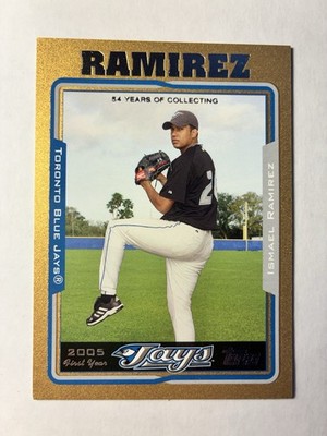 2005 Topps Updates & Highlights - Ismael Ramirez #UH297 Gold /2005 (RC)