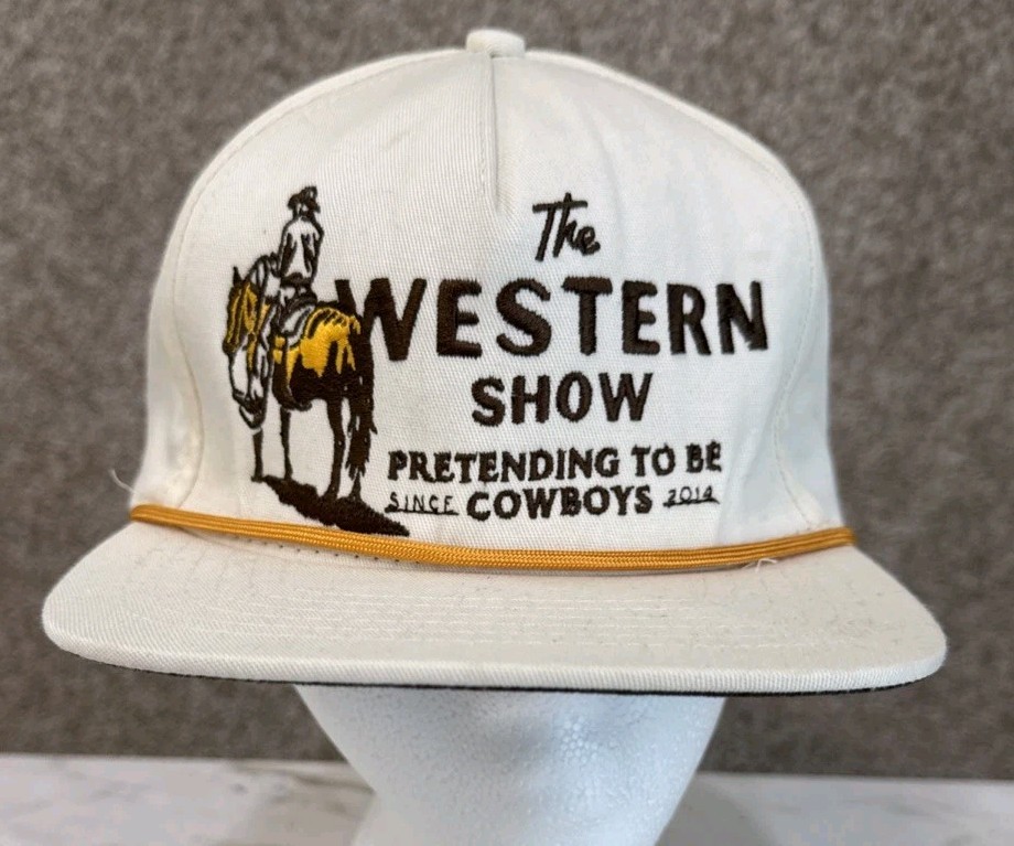 Sendero Provisions Co. Men's Western Show Cowboy Hat Cap Adjustable Snapback