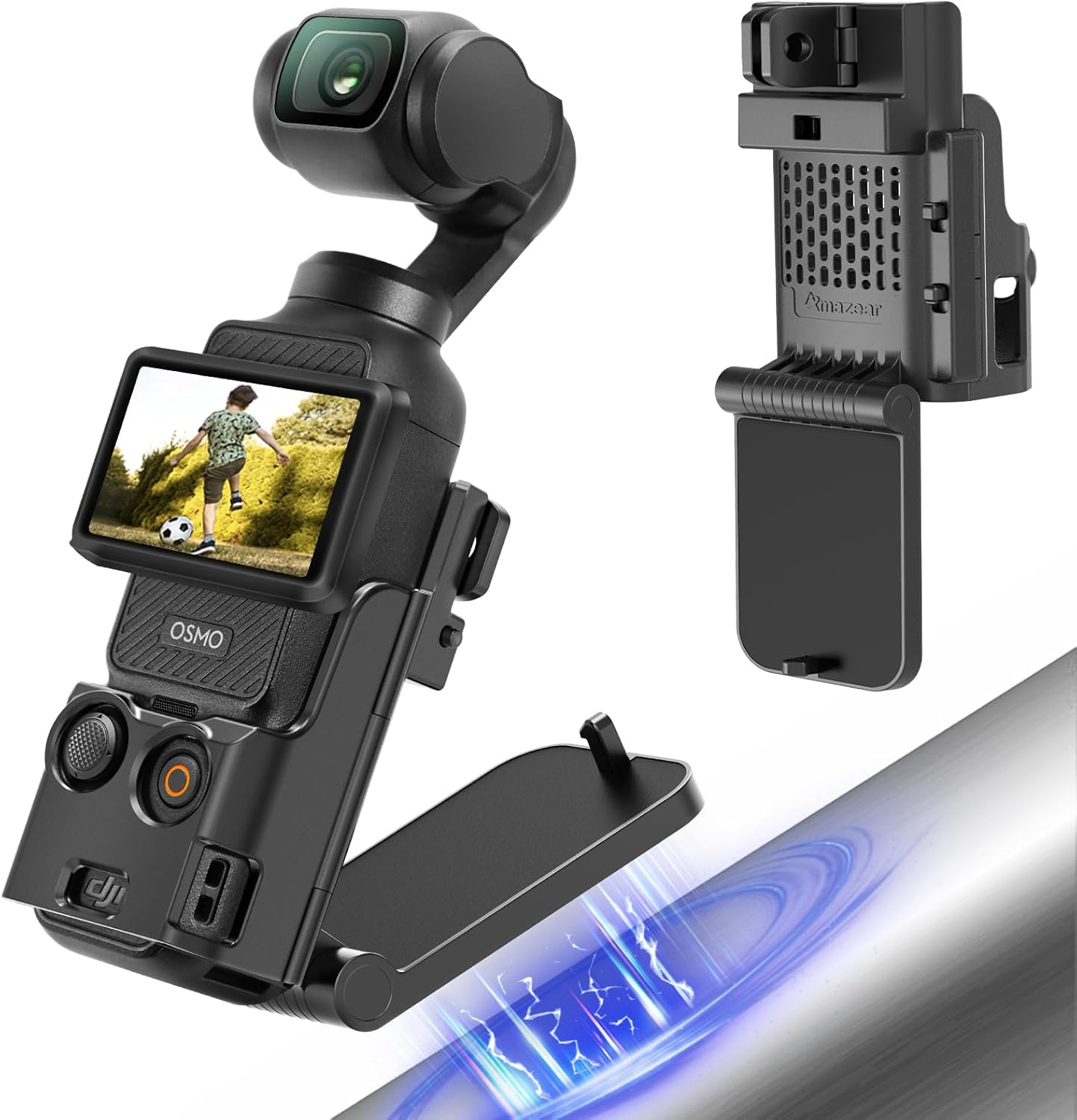 Magnetic Mount Stand Compatible with DJI Osmo Pocket 4/3/Xtra Muse, Pocket4 Acce