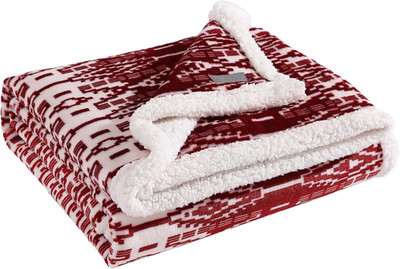 - Throw Blanket, Super Soft Reversible Sherpa Fleece Bedding, Cozy Plaid Home De
