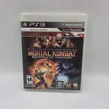Mortal Kombat -- Komplete Edition Sony PlayStation 3 CIB PS3