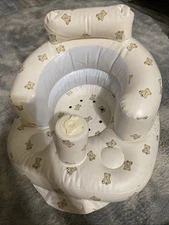 Inflatable Baby Seat for Babies 3 Months & Up, Baby Floor Seats for Sitting Up