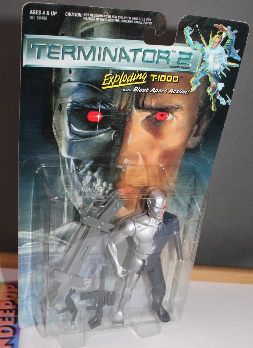 Terminator Exploding T-1000 With Blast Apart Action Kenner