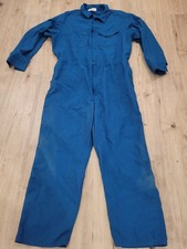 Cintas Blue FR NOMEX Coveralls Size 52 36X36 Long READ  