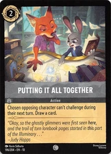 Putting It All Together 196/204 Whispers in the Well Disney Lorcana 001841