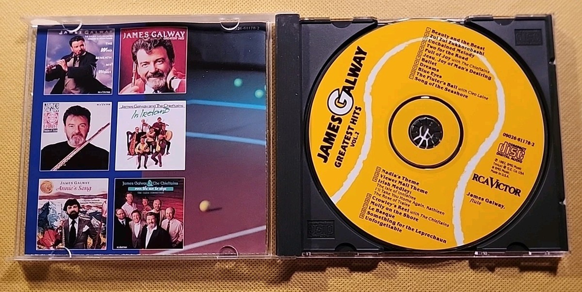 Greatest Hits Vol 2 - James Galway (1992, RCA Victor) Flute Pop