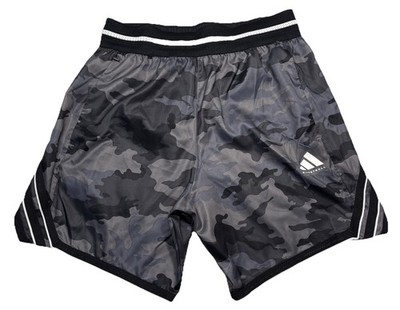 Adidas Mens Crazy Lite 7'' Grey Camo Basketball Shorts JP1211 Sz SM FREE SHP $55