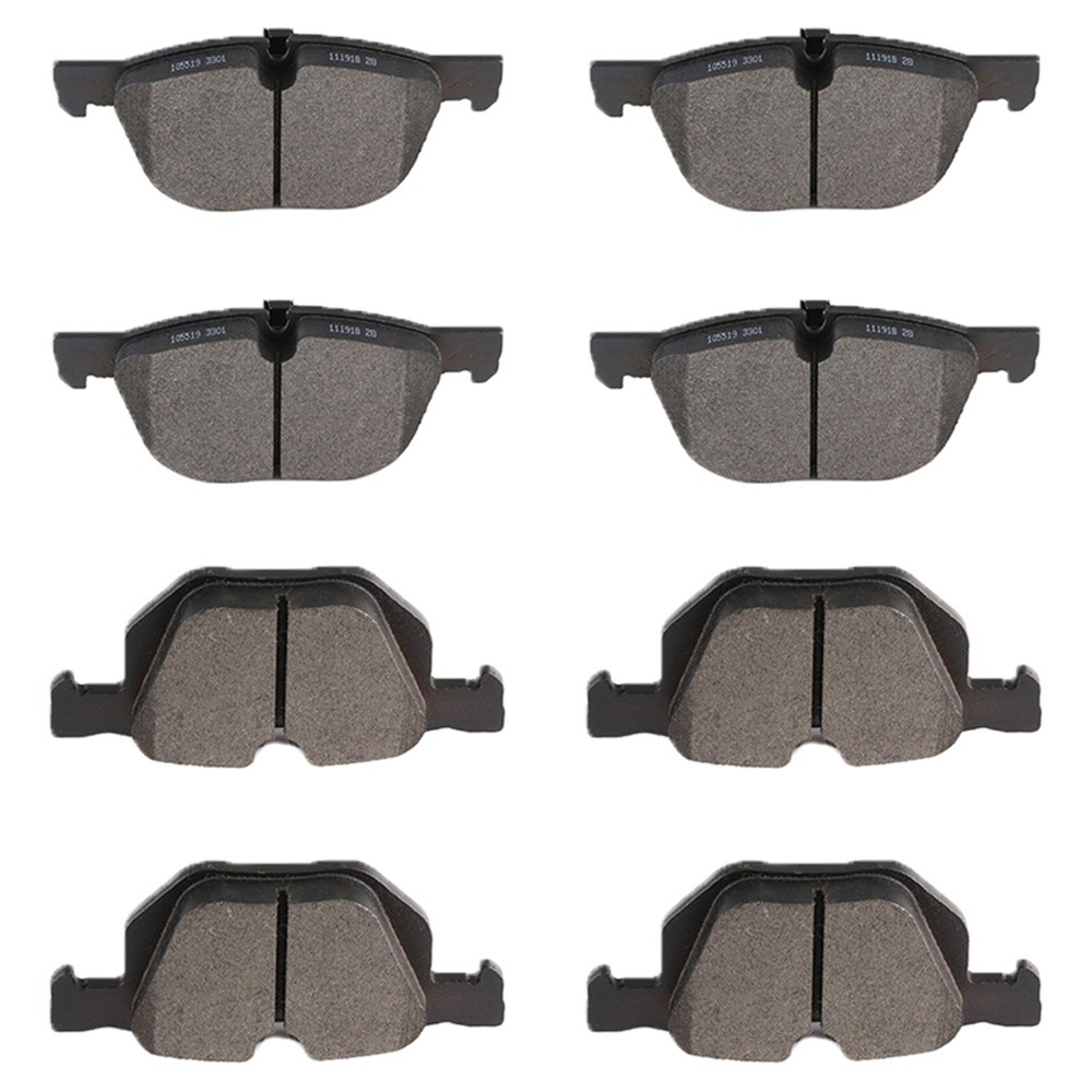 For 2011 2012 2013 2014 2015 2016 2017 BMW X5 Front Rear Ceramic Brake Pads 8pcs