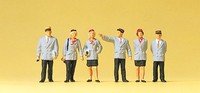 Preiser 10491 H0 Belgisches Bahnpersonal