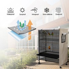 Birdcage Cover Night Birdcage Cover Sleep Helper For Brid Cage With Window XFTO