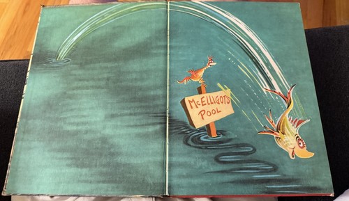 Dr. Seuss McElligot’s Pool 1947 Random House Hardcover OOP Early Ed Good - Picture 6 of 11