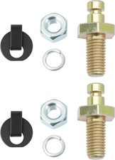2pcs 20-37 Carburetor Throttle Cable Hookup Stud Kit For Holley Kickdown Linkage