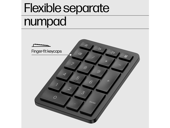 Teclado ergonómico inalámbrico HP 960, imagen 9